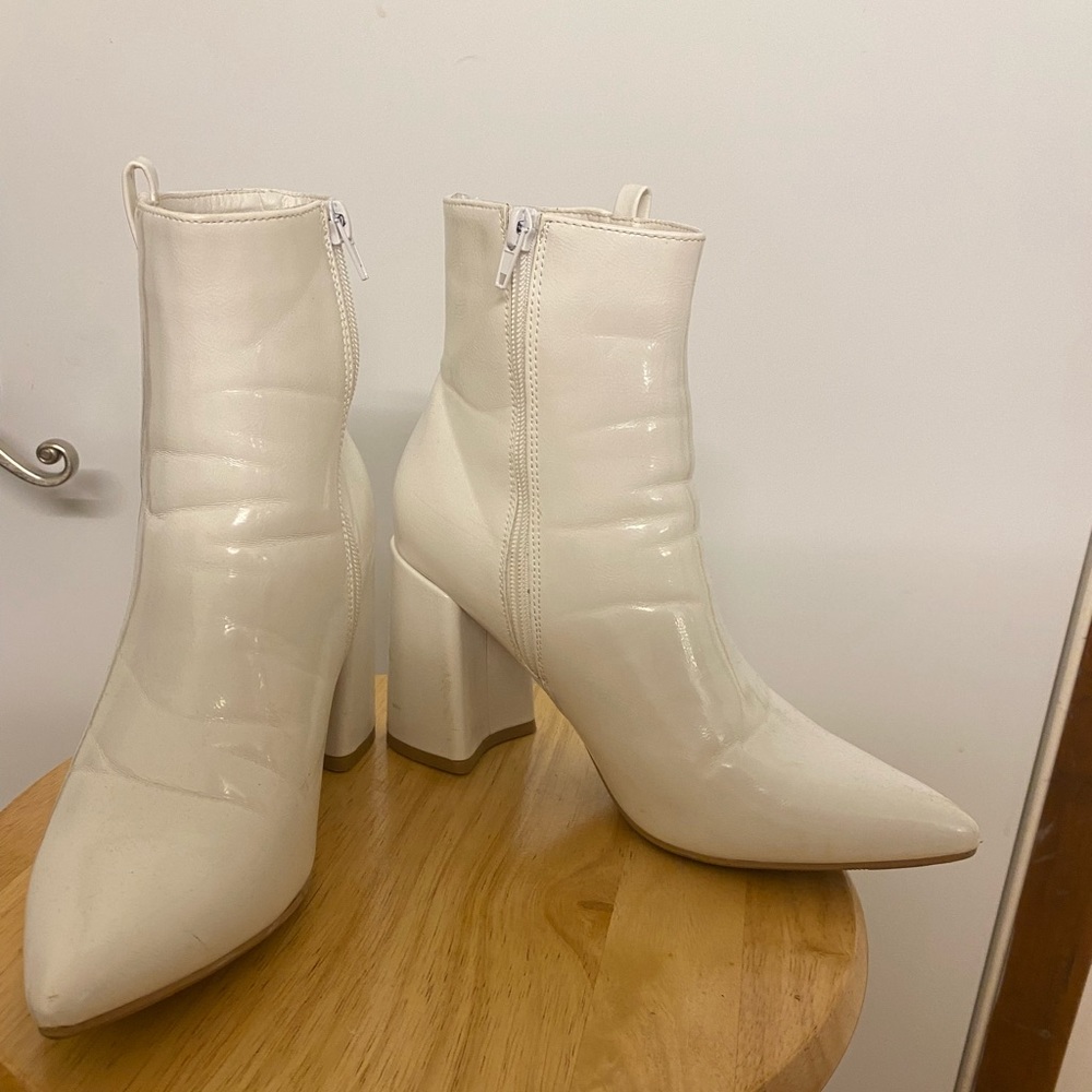White boots